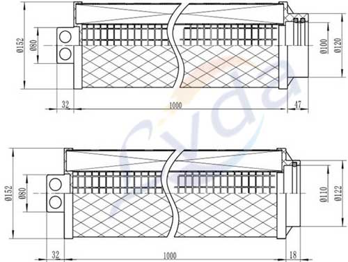 濾達大流量濾芯參數圖